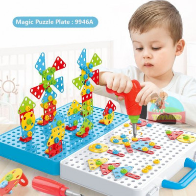 Magic Puzzle Plate : 9946A